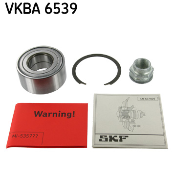 Комплект подшипника ступицы колеса SNR арт. VKBA 6539